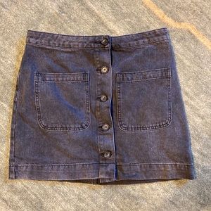 Free People Black Skirt